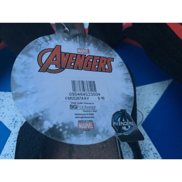Marvel Avengers Flip Flops, Men's Size 9-10 - Picture 2 of 3